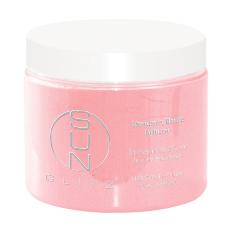 Порошок для освітлення волосся Sunglitz Strawberry Blonde Lightener Powder, 340 г